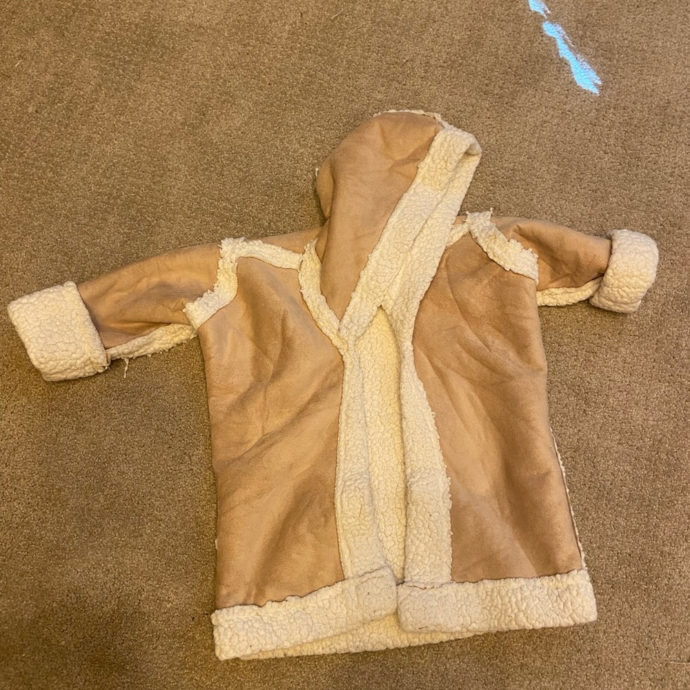 Kids shearling jacket